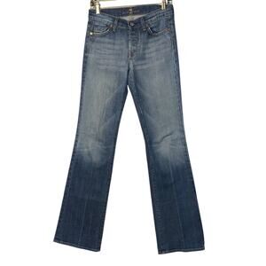 7 for mankind boycut jeans sz 26 tall